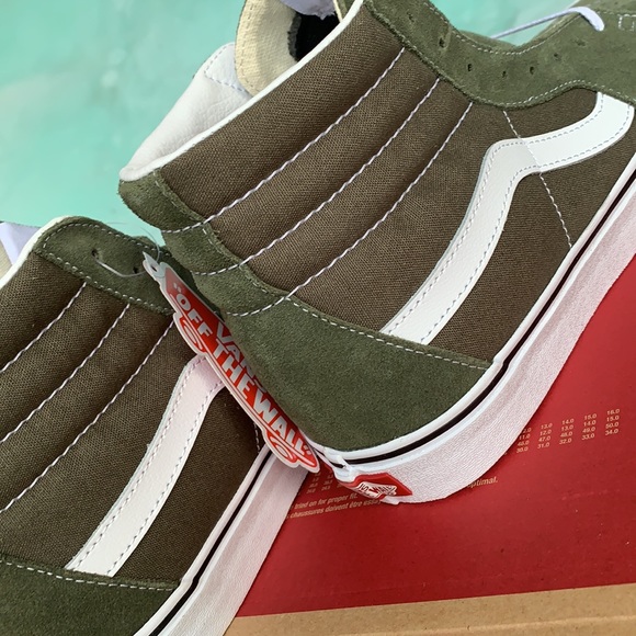 VANS SK8-HI Grape Leaf/True White WMNS - Picture 13 of 15